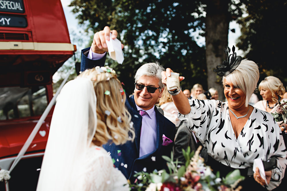 Confetti Calke Abbey Wedding HBA Photography