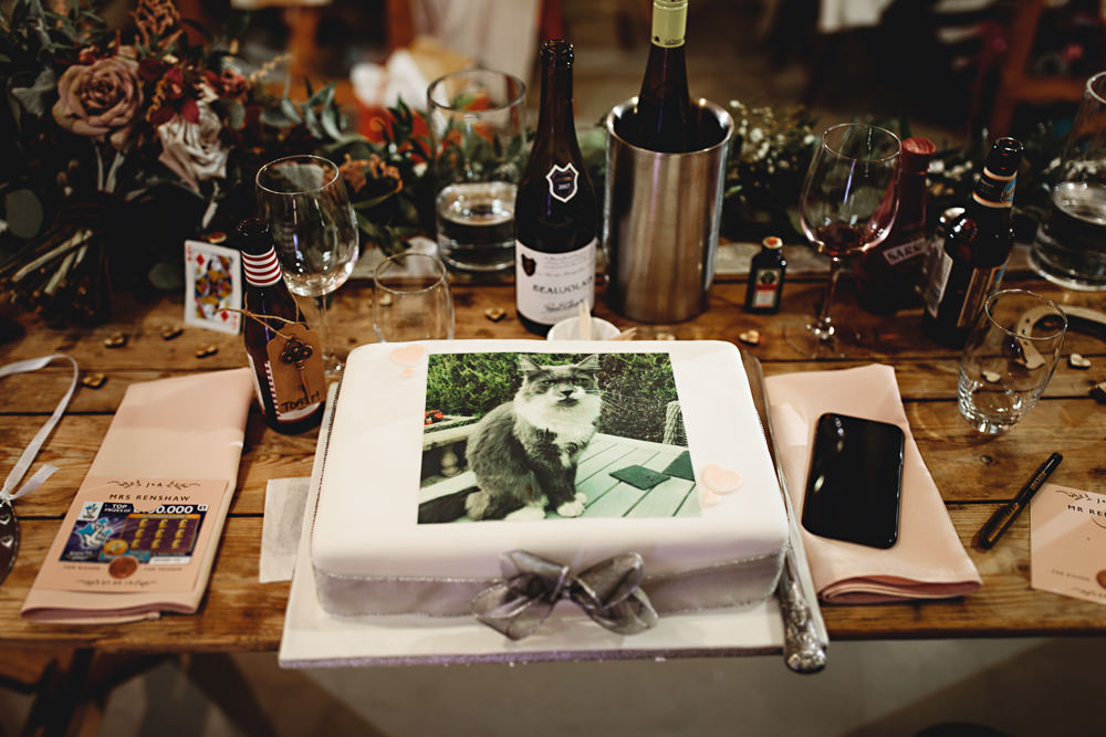 Cake Picture Photo Calke Abbey Wedding HBA Photography