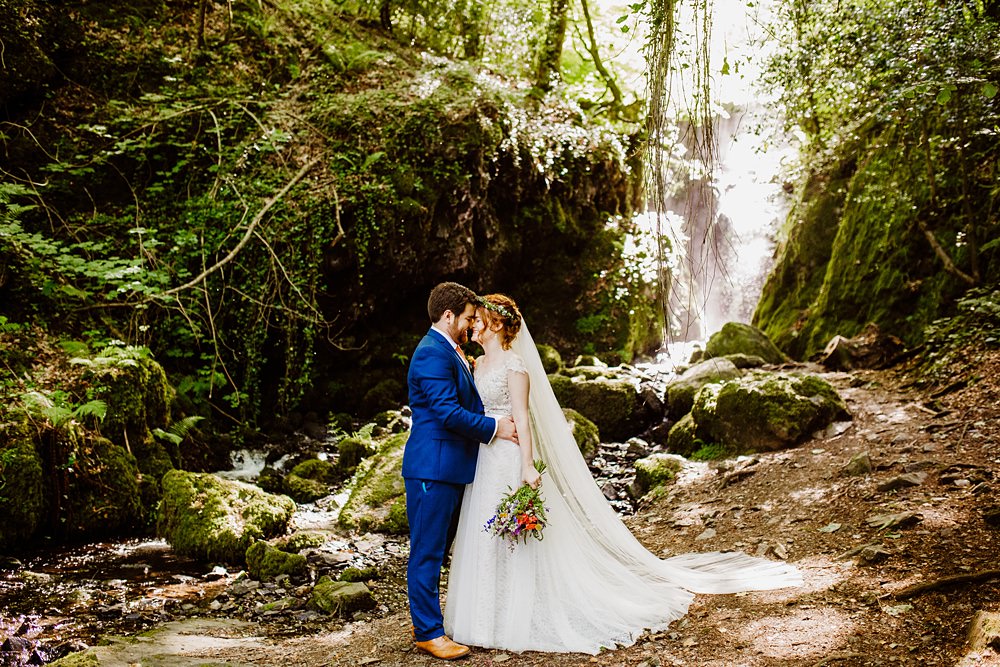Canonteign Falls Wedding Holly Collings Photography