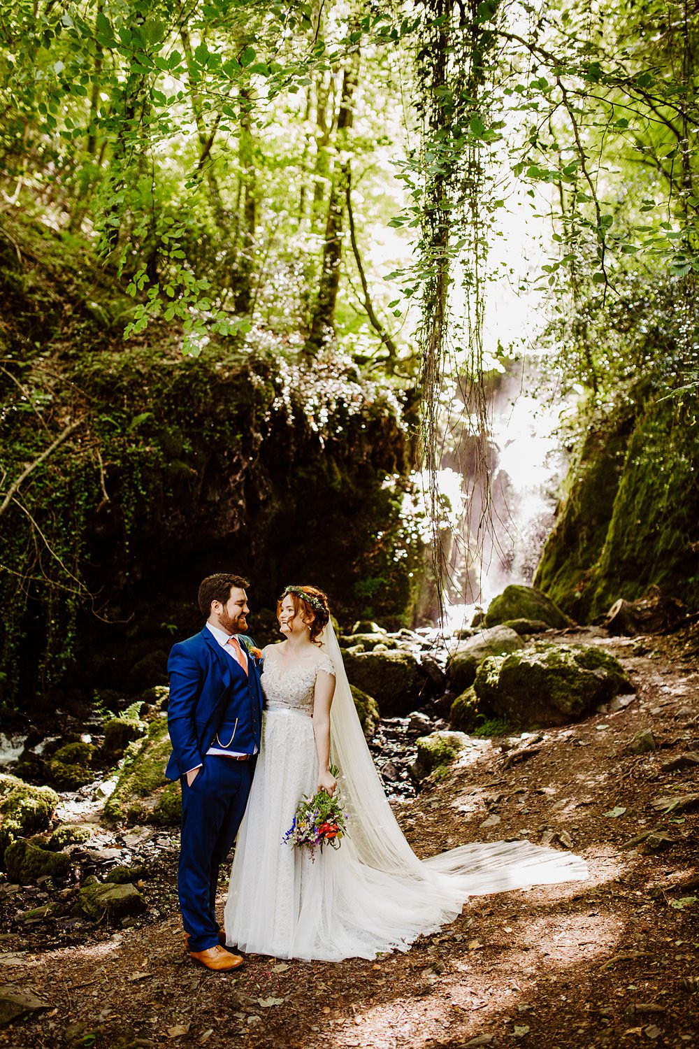 Canonteign Falls Wedding Holly Collings Photography