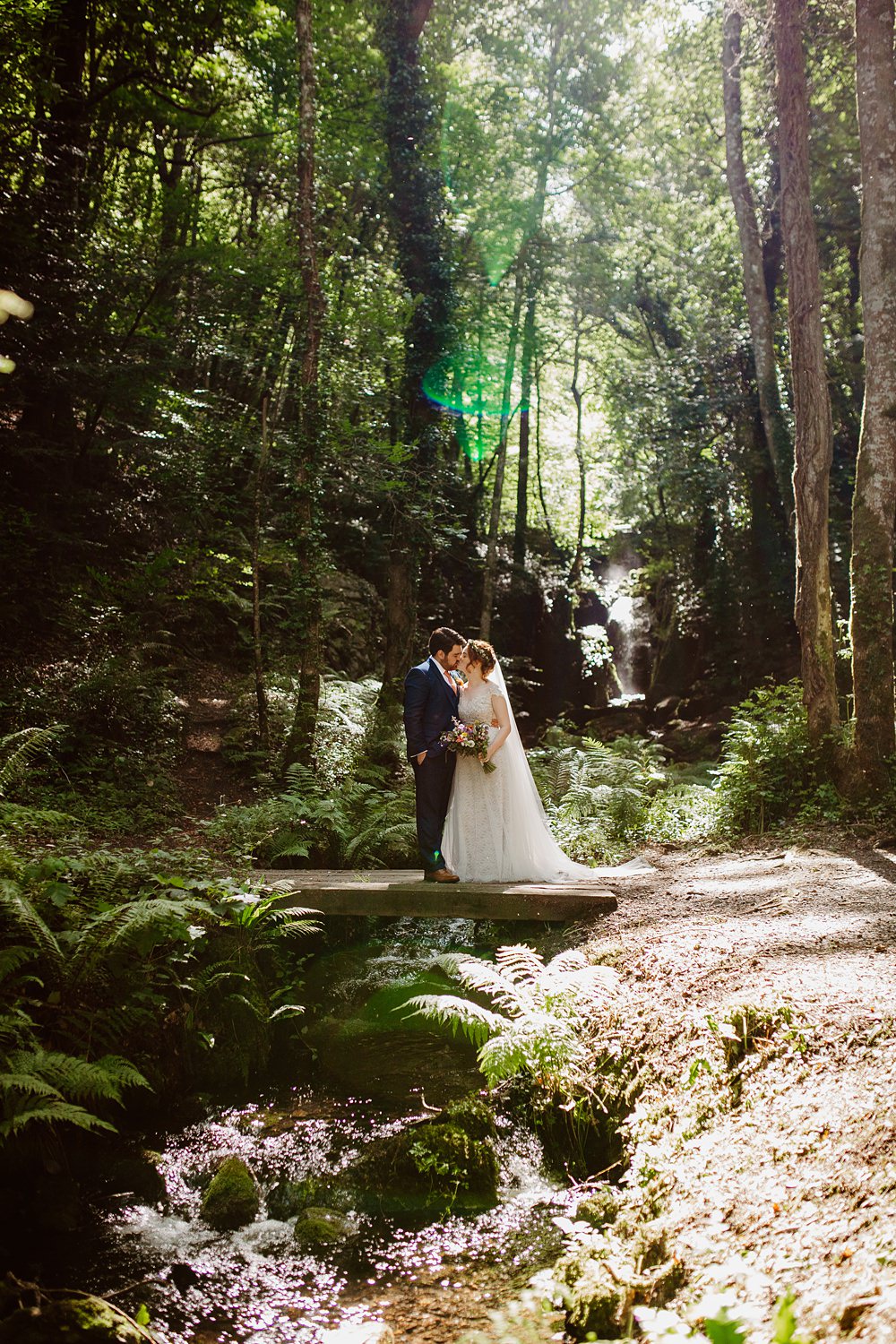 Canonteign Falls Wedding Holly Collings Photography