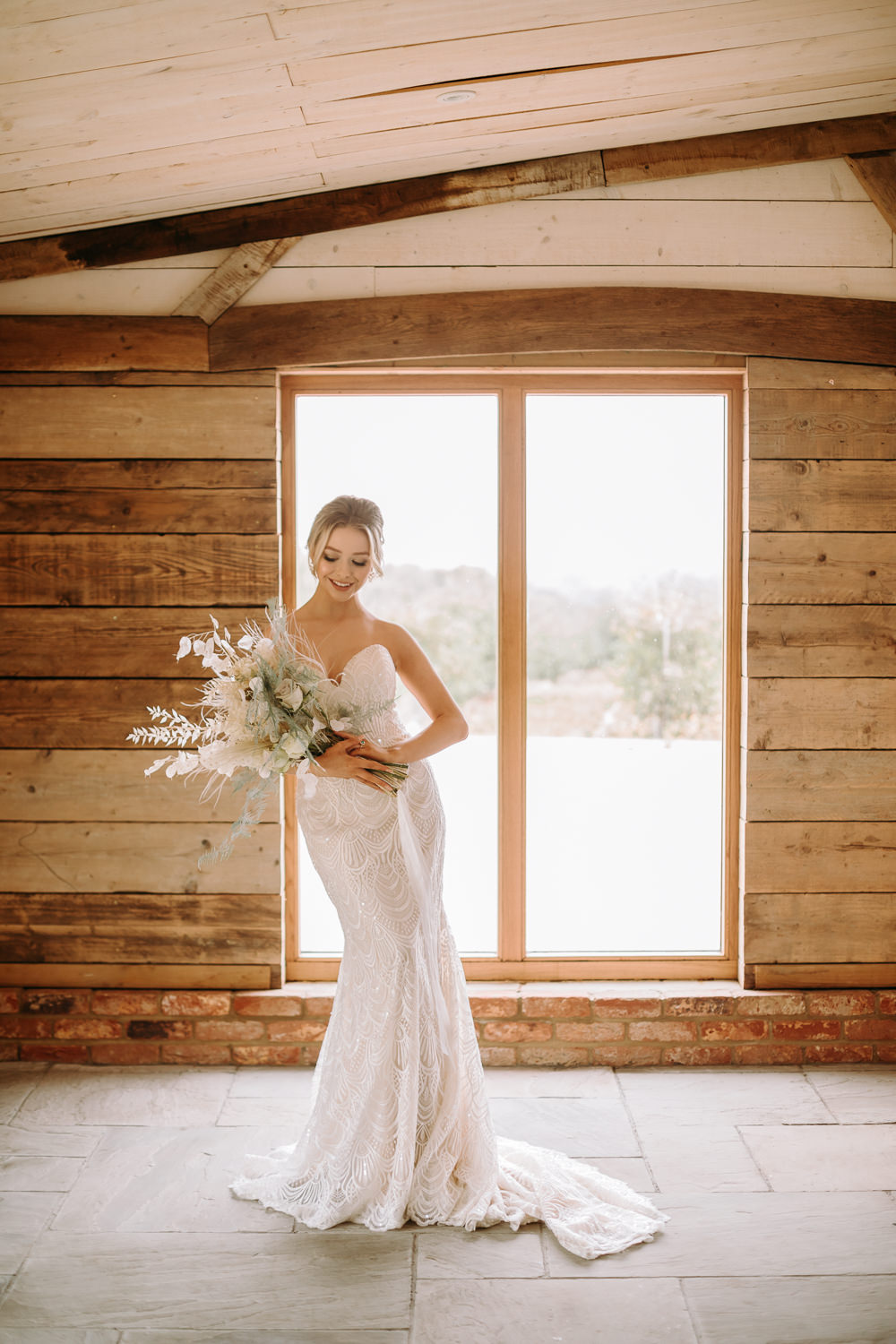 Dress Gown Bride Bridal Lace Strapless Celestial Wedding Ideas Christine Thirdwheeling