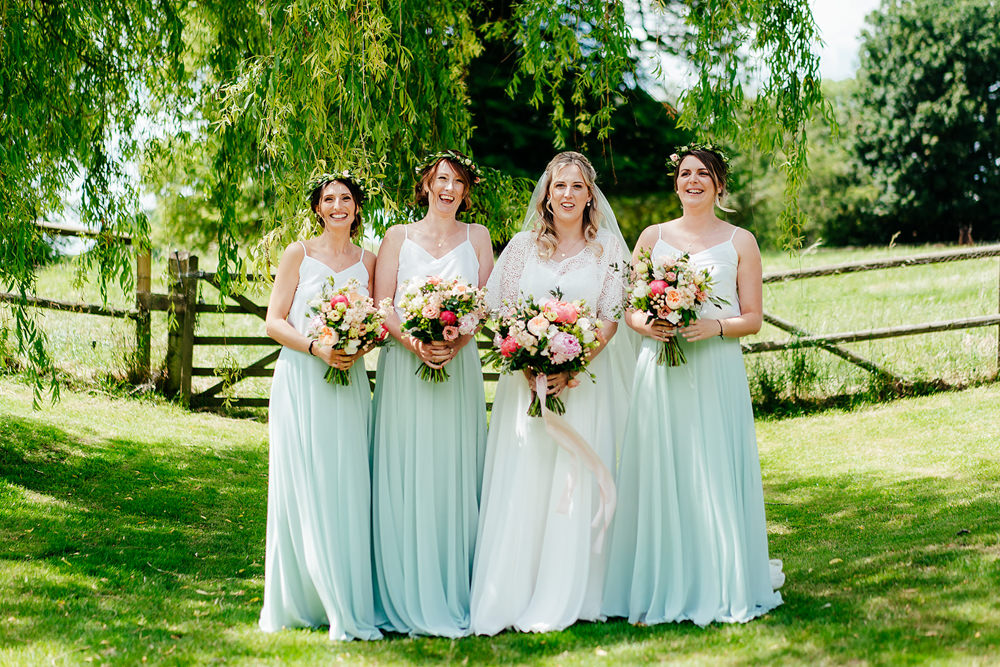 Bridesmaids Bridesmaid Dress Dresses Skirt Top Mint Green Clock Barn Wedding Angela Ward Brown