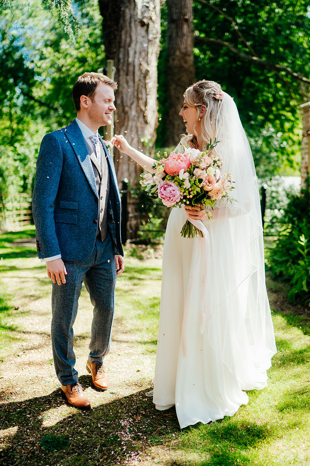 Clock Barn Wedding Angela Ward Brown