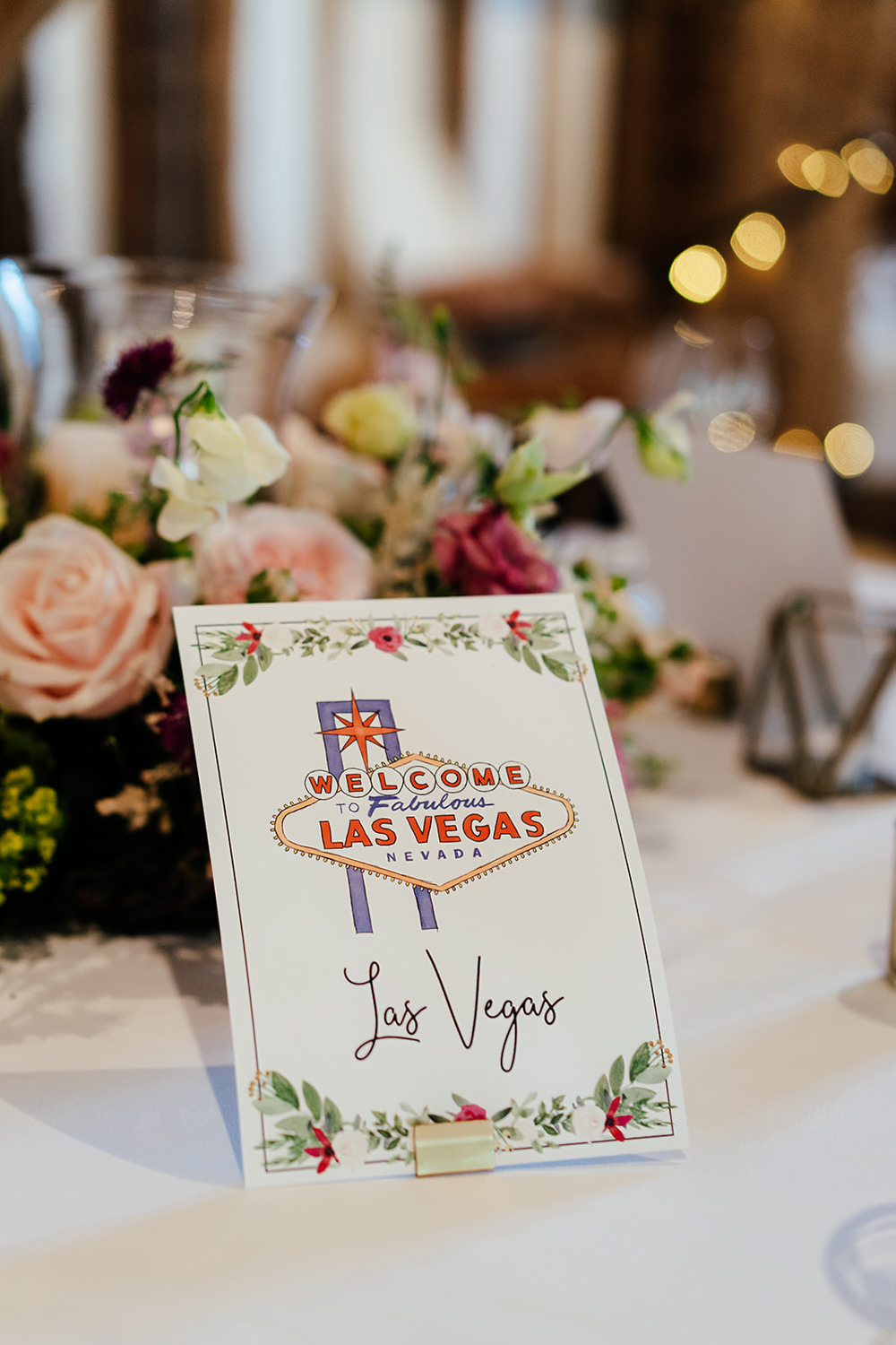 Place Table Names Clock Barn Wedding Angela Ward Brown