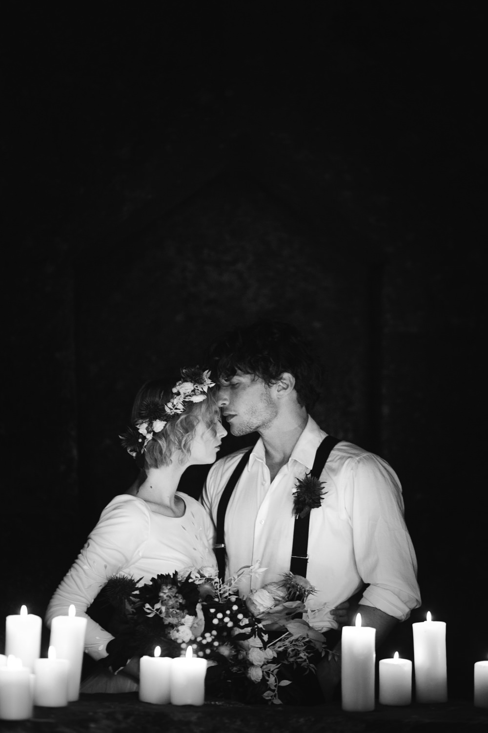 Ethereal Candlelit Wedding Ideas Ortica Wedding