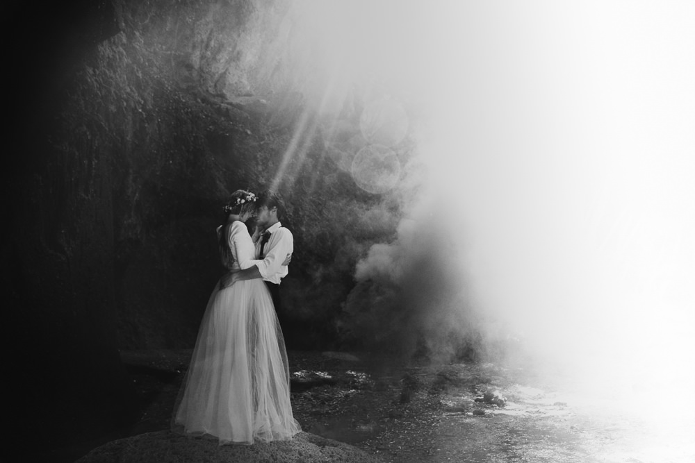 Smoke Bomb Photo Photographs Portraits Ethereal Candlelit Wedding Ideas Ortica Wedding