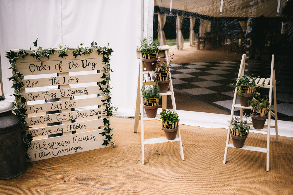 Wooden Ladder Decor Pallet Sign Signs Signage Farm Wedding Alex Tenters Photography
