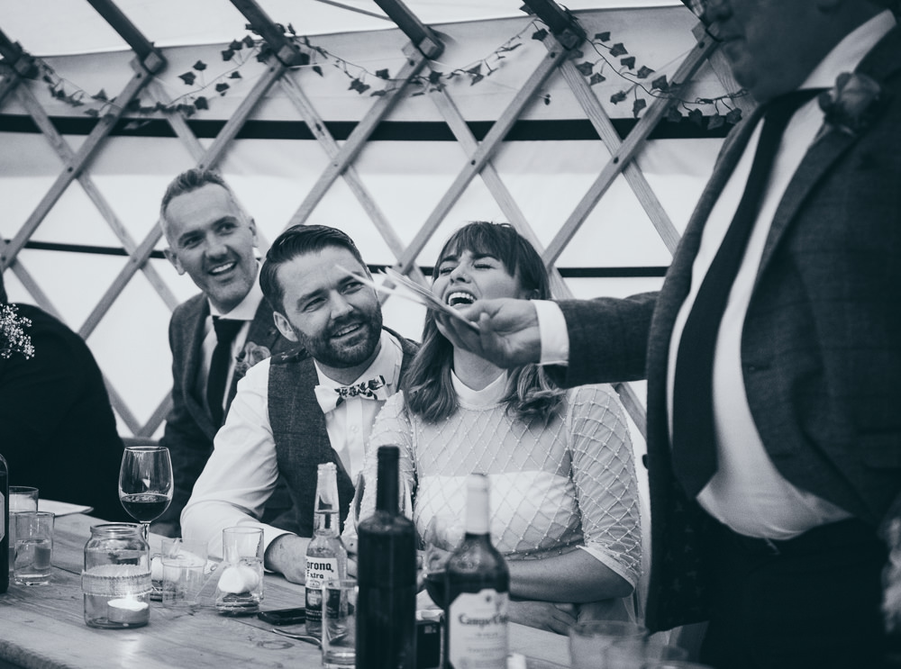 Fron Farm Yurt Retreat Wedding Cat Arwel Photography