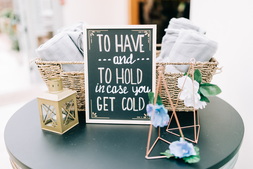 Blankets Box Gate Street Barn Wedding Camilla J Hards