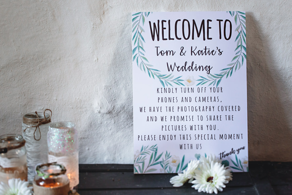 Welcome Sign Signs Signage Hall Farm Hotel Wedding HBA Photography