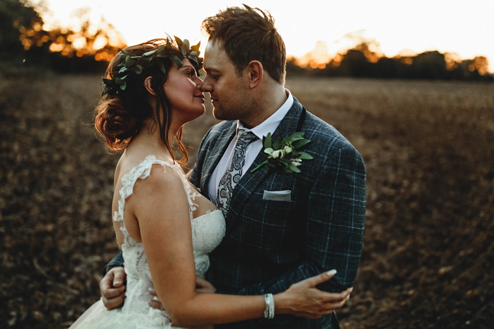Groom Suit Check Grey Hall Farm Hotel Wedding HBA Photography