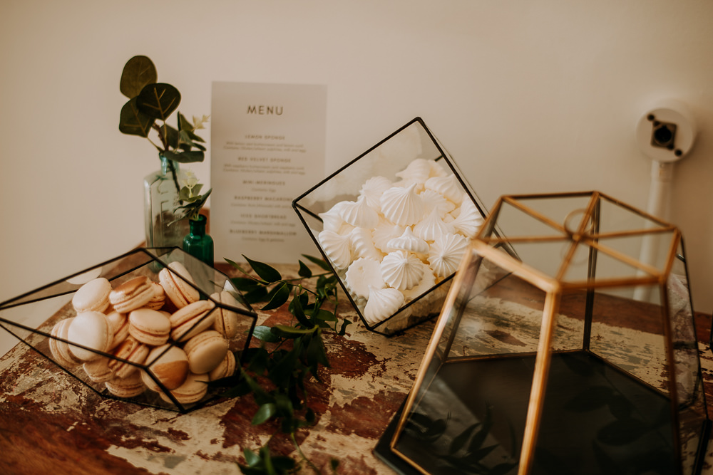 Terrarium Desserts Treats Sweets Industrial Homemade Wedding M and G Photographic