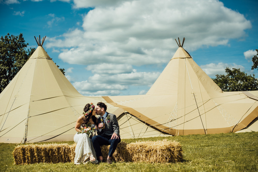 Tipi Long Furlong Farm Wedding Michelle Wood Photographer