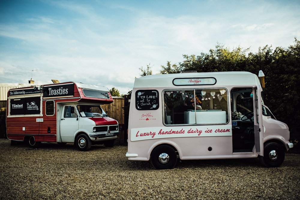 Food Trucks Vans Ice Cream Toasties Long Furlong Farm Wedding Michelle Wood Photographer