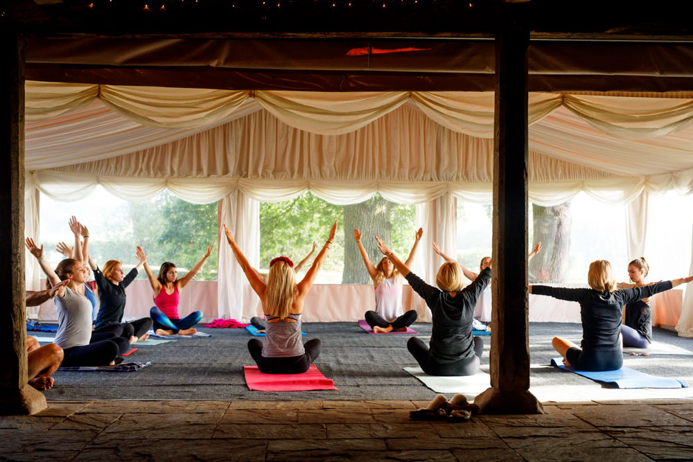 Yoga Bride Bridal Prep Park Farm Wedding Everybody Smile Photography