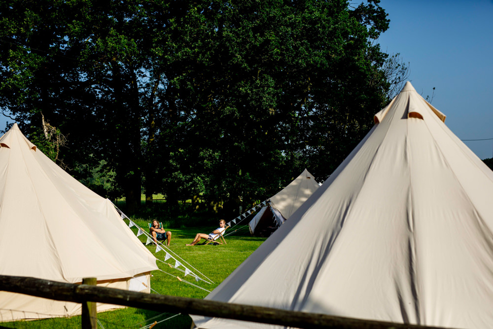 Bell Tents Glamping Park Farm Wedding Everybody Smile Photography