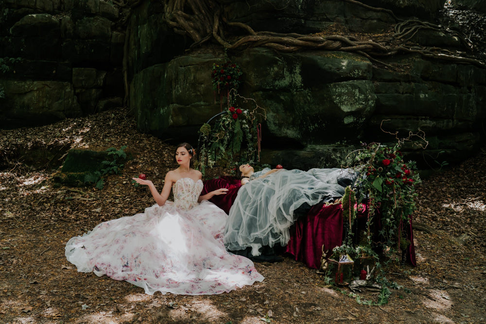 Snow White Wedding Inspiration Joasis Photography