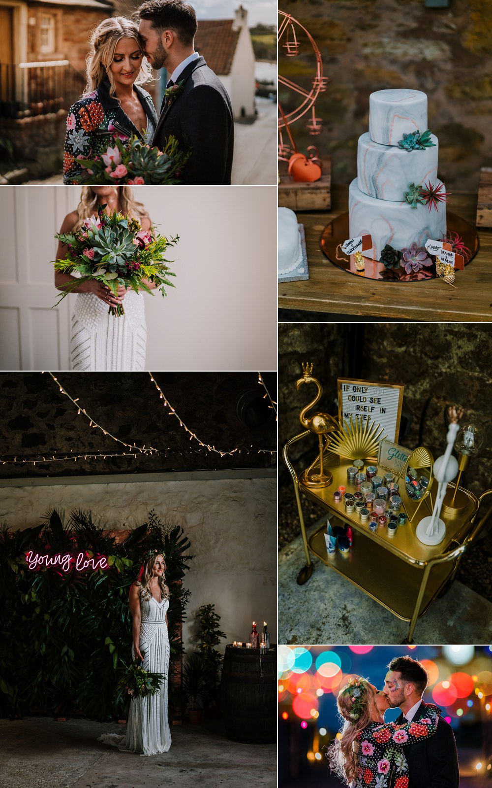 Tropical Luxe Wedding Burfly Photography