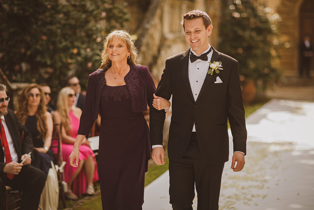 Groom Suit Black Bow Tie Tux Tuxedo Villa Gamberaia Wedding Ed Peers Photography
