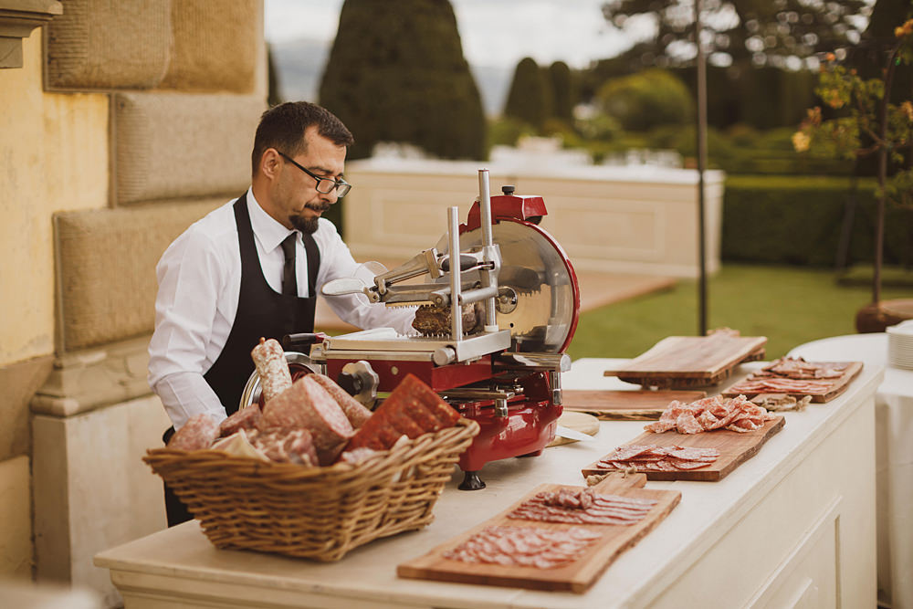 Food Table Villa Gamberaia Wedding Ed Peers Photography