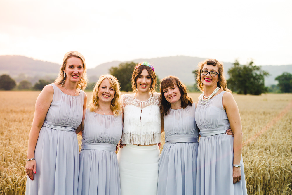 Bridesmaids Bridesmaid Dress Dresses Grey Birtsmorton Court Wedding The Dignums