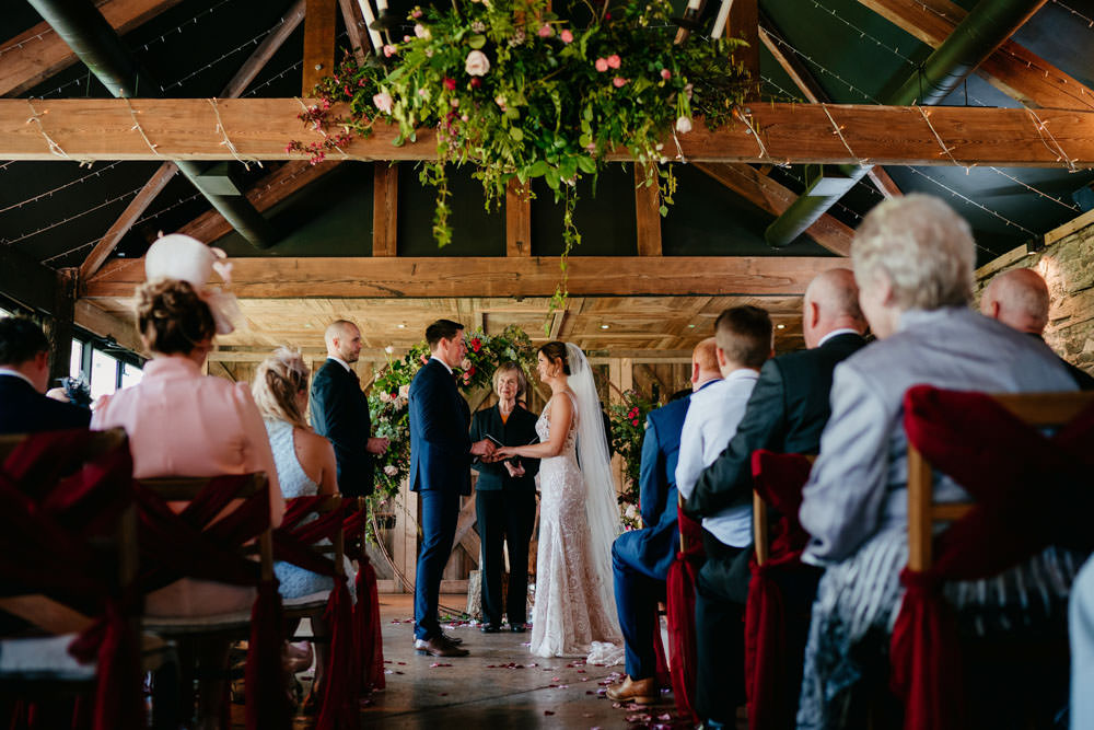 Burgundy Barn Wedding Jarek Lepak