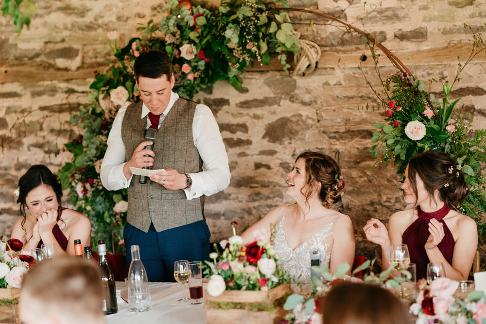 Burgundy Barn Wedding Jarek Lepak