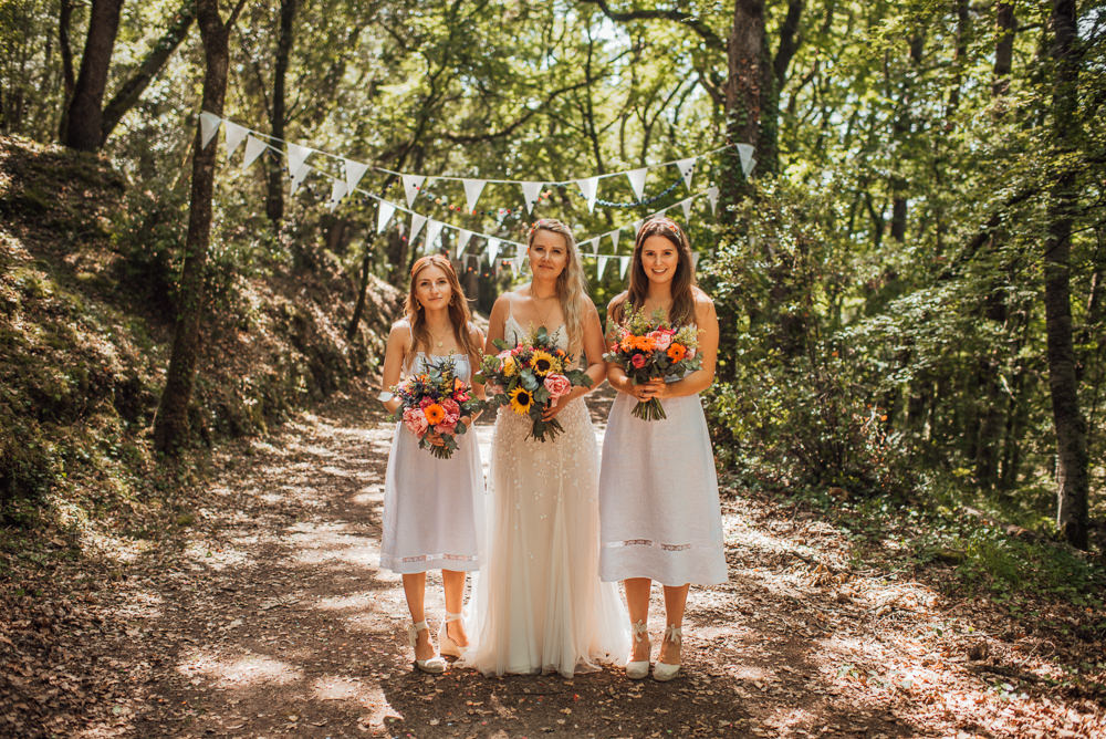 Bridesmaids Bridesmaid Dress Dresses Short Chateau de Lacoste Wedding The Shannons Photography