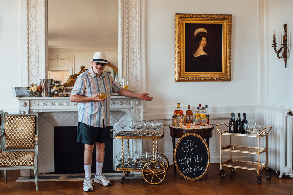 Drinks Bar Chateau de Lacoste Wedding The Shannons Photography