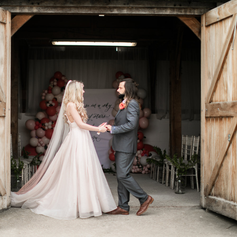 Coral Peach Wedding Ideas Courtney Dee Photography