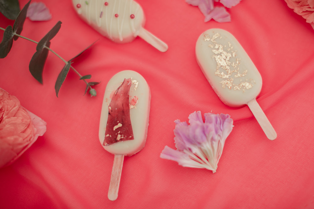 Lolly Favours Coral Peach Wedding Ideas Courtney Dee Photography