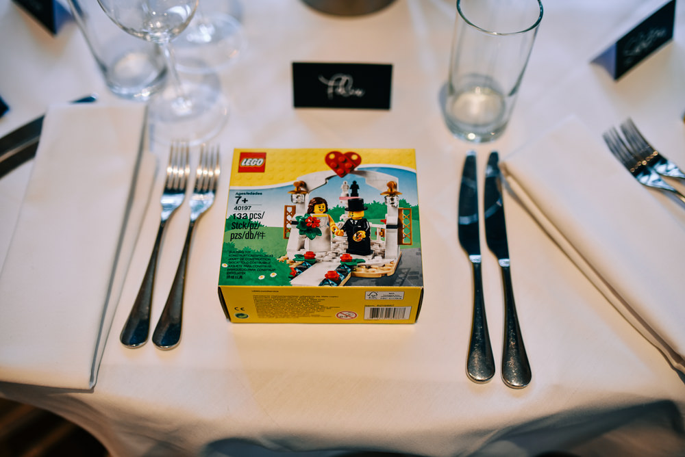 Lego Favour Glazebrook House Wedding Harriet Bird Photography