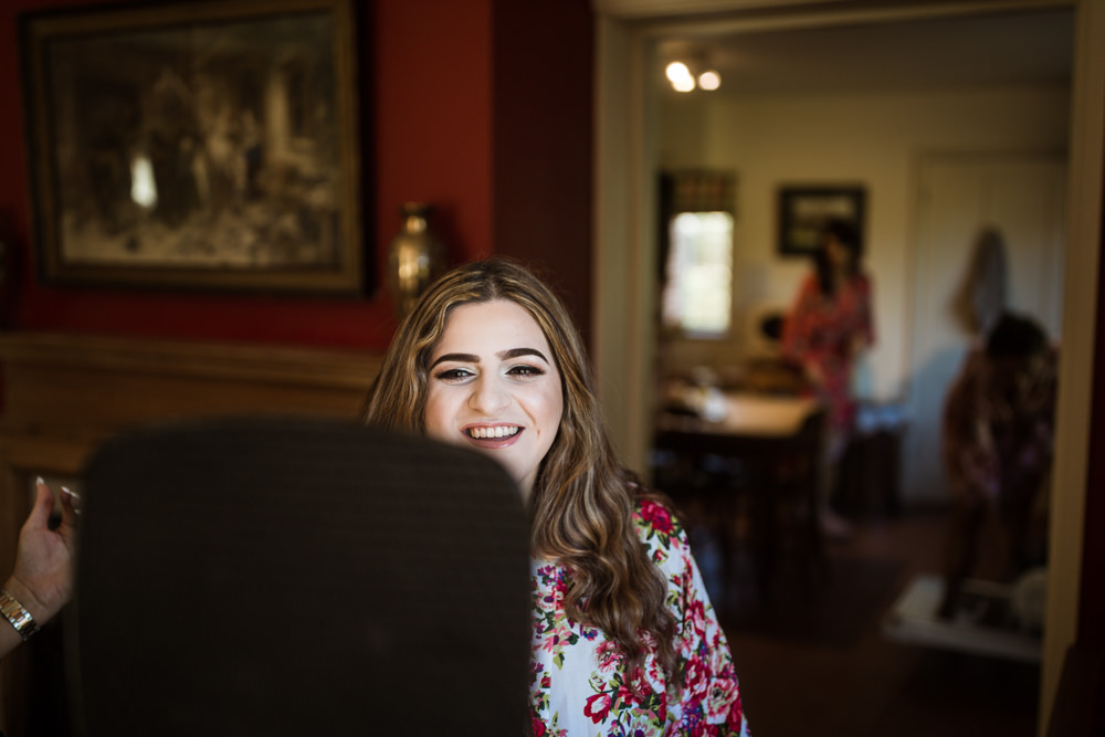 Bride Bridal Make Up Haughley Park Barn Wedding Him and Her Wedding Photography