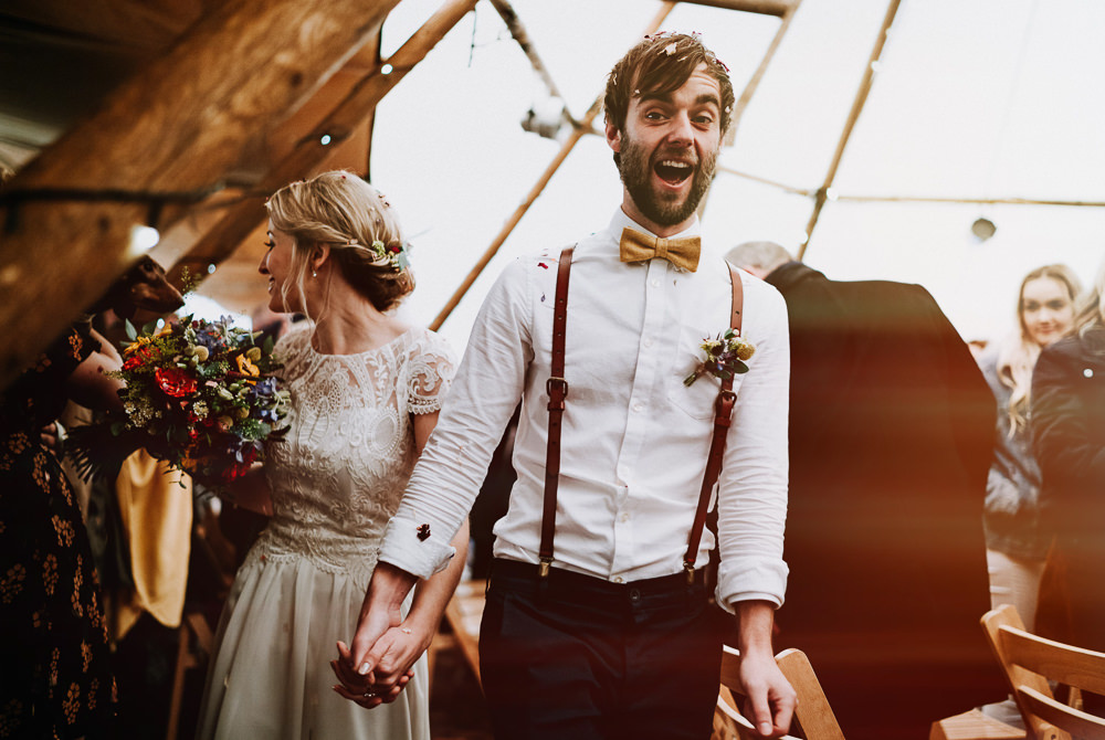 Individual Tipi Wedding Bridgwood Wedding Photography
