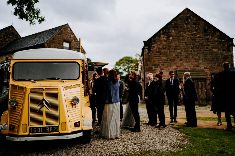 Food Truck Van Individual Tipi Wedding Bridgwood Wedding Photography