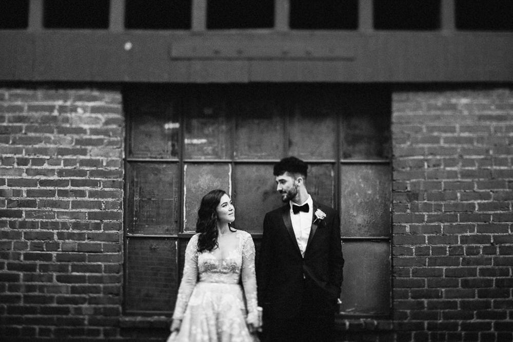 Industrial Distillery Wedding Nessa K Photography