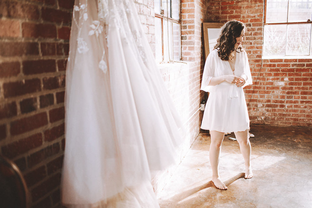 Industrial Distillery Wedding Nessa K Photography