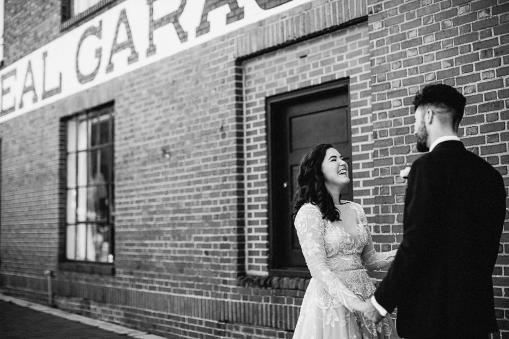 Industrial Distillery Wedding Nessa K Photography