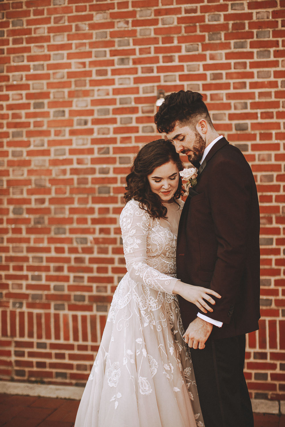 Industrial Distillery Wedding Nessa K Photography