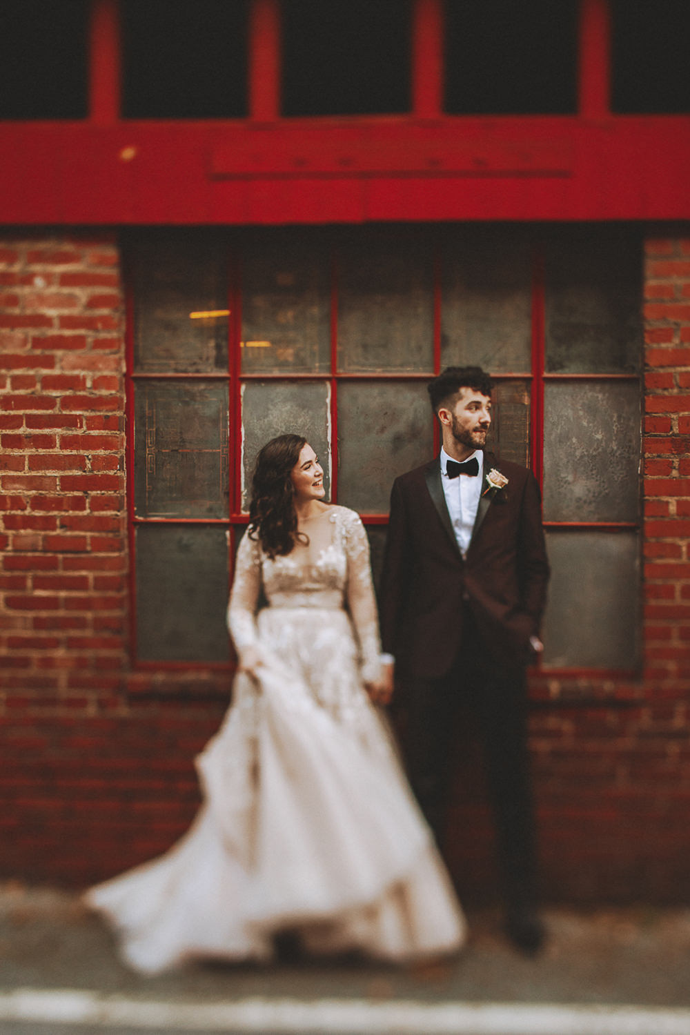 Industrial Distillery Wedding Nessa K Photography
