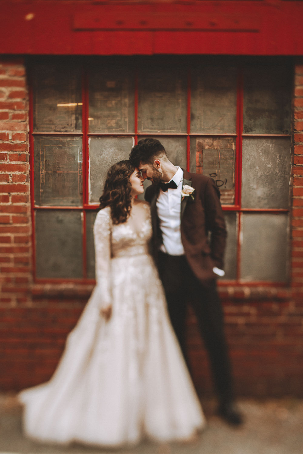 Industrial Distillery Wedding Nessa K Photography