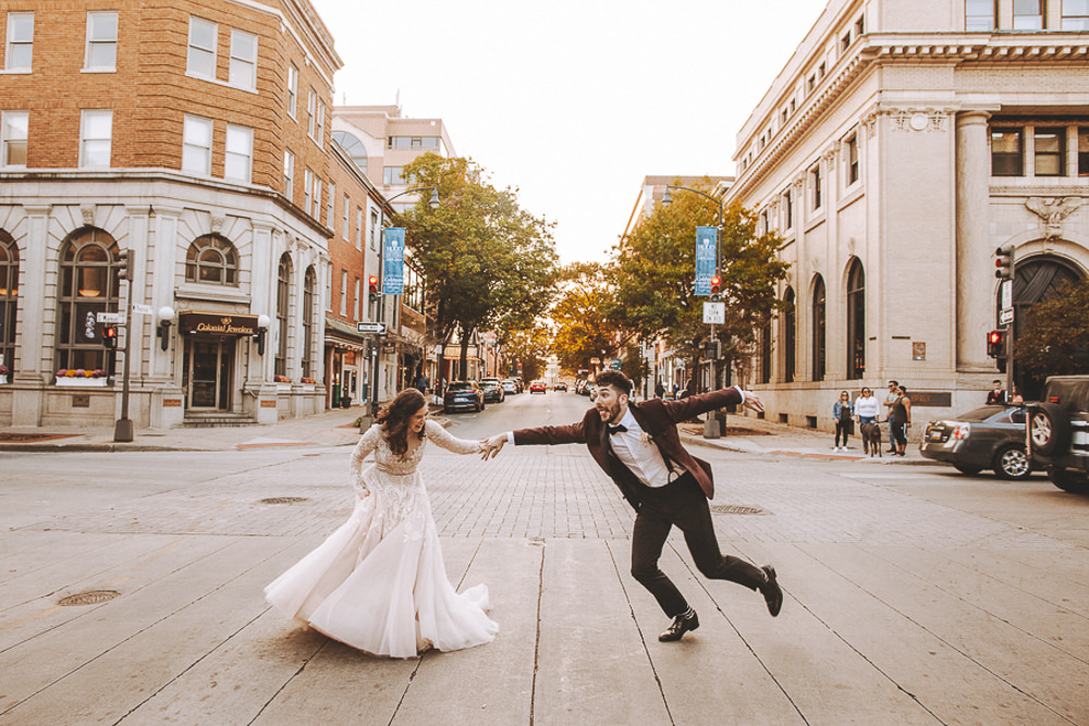 Industrial Distillery Wedding Nessa K Photography