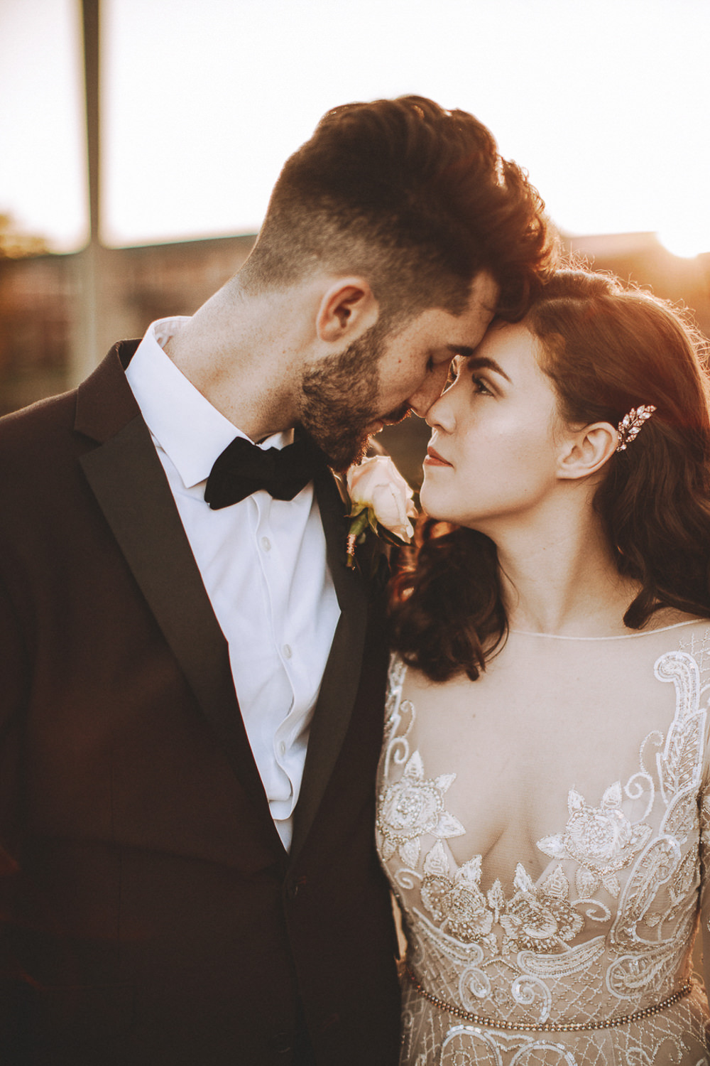 Industrial Distillery Wedding Nessa K Photography