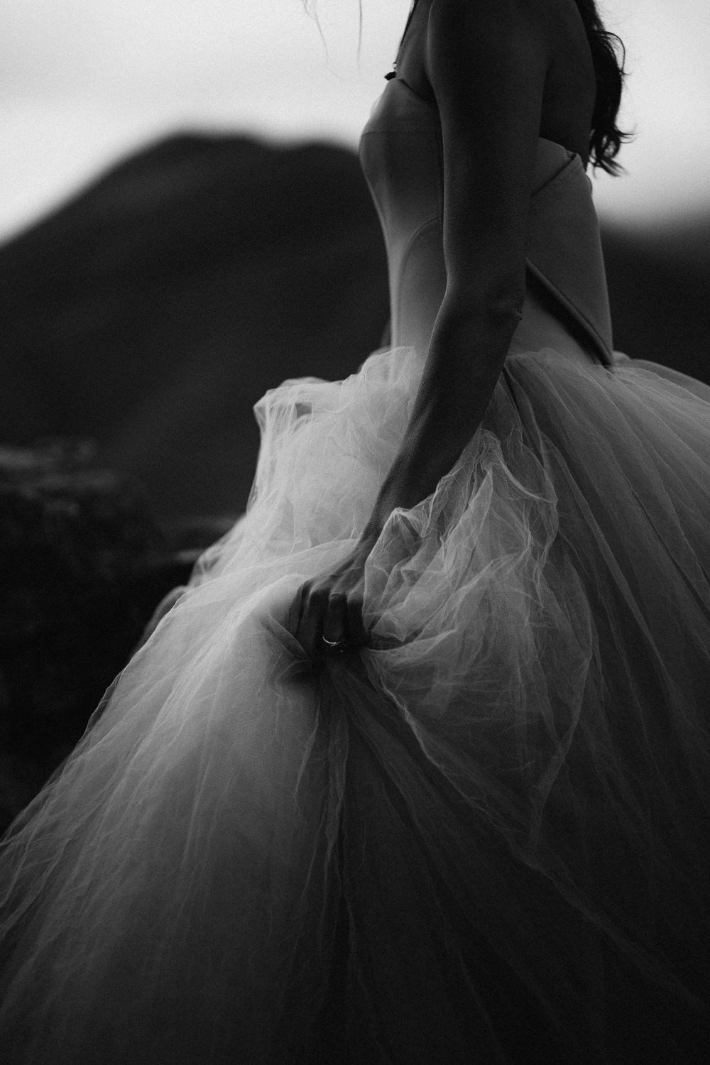 Dress Gown Bride Bridal Vera Wang Princess Tulle Yellow Le Marche Wedding Inspiration Francesca Angrisano