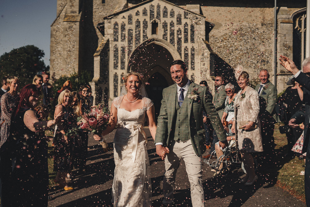 Confetti Throw Marquee Wedding Home The Chamberlins