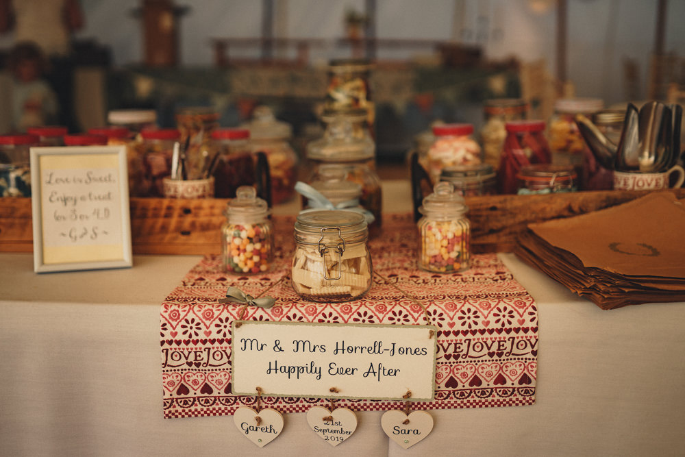 Emma Bridgewater Table Cloth Sweets Sweetie Table Marquee Wedding Home The Chamberlins