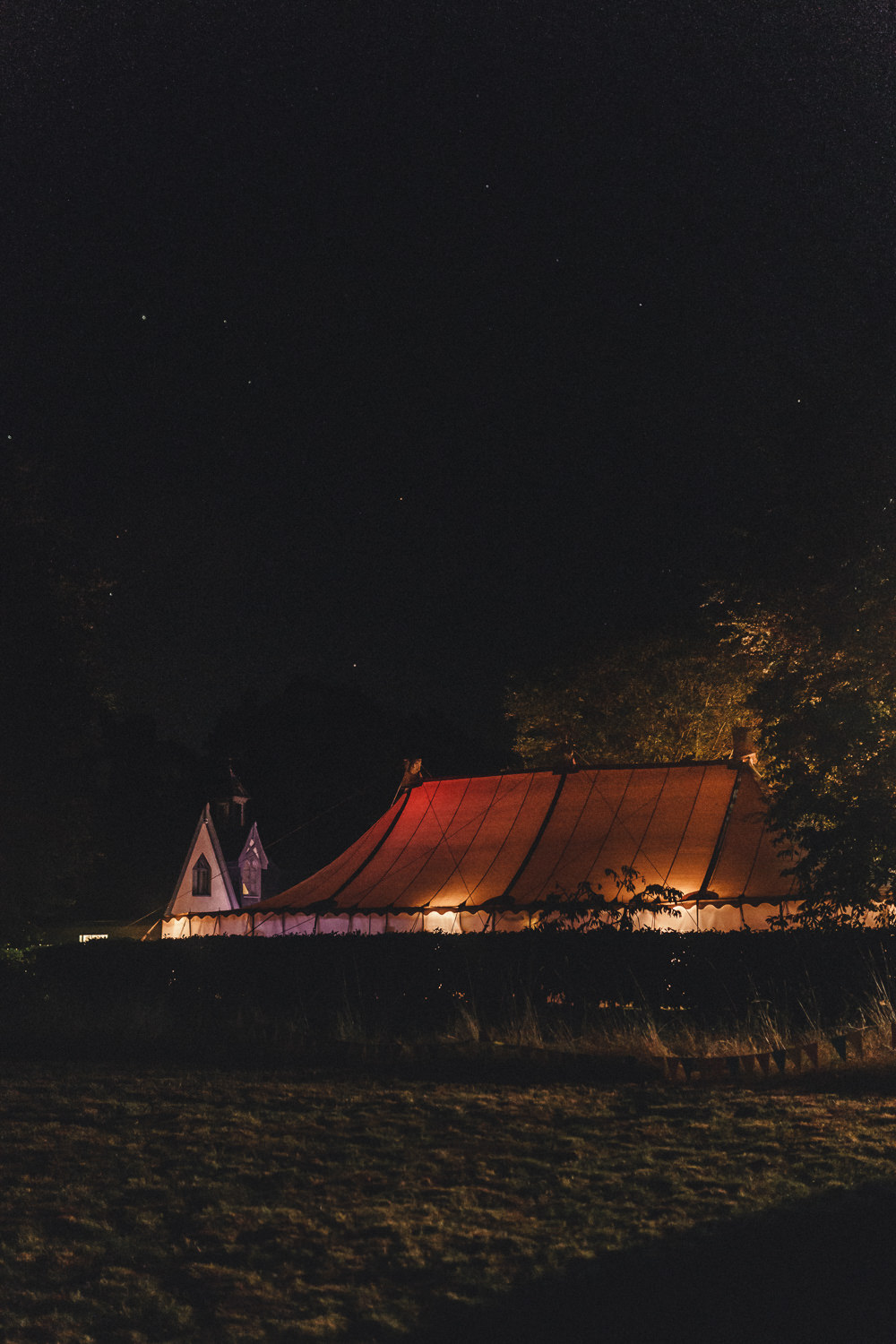 Lighting Evening Marquee Wedding Home The Chamberlins