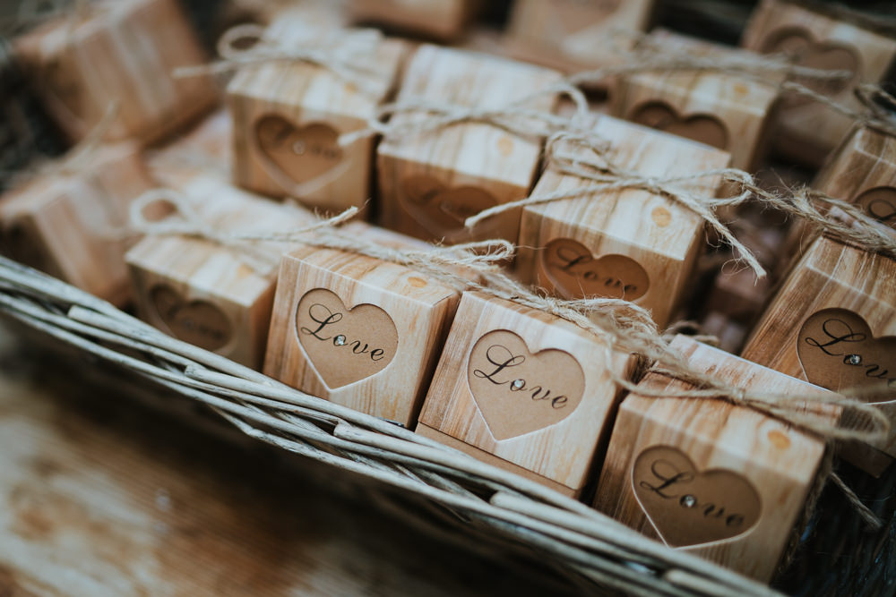 Wooden Box Favours Micro Wedding Nicola Dawson Photography