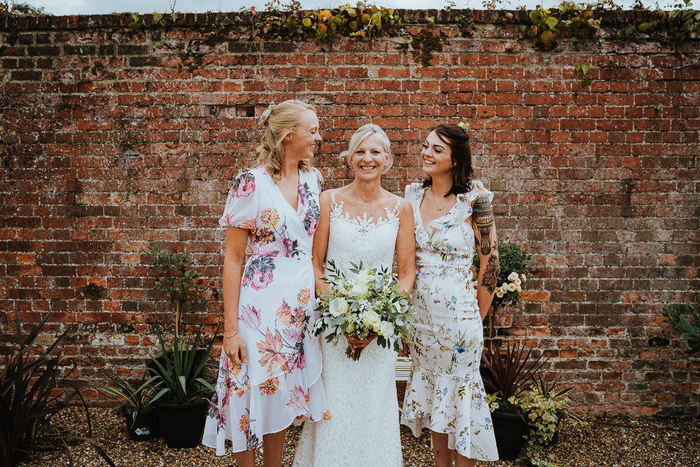 Floral Dresses Micro Wedding Nicola Dawson Photography